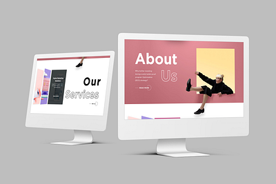 Agency Media Webdesign branding design ui ui ux ui ux design uidesign uiux