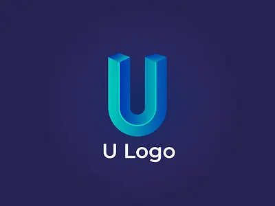 U logo branding design graphic design illustration illustrator logo mascot character vector