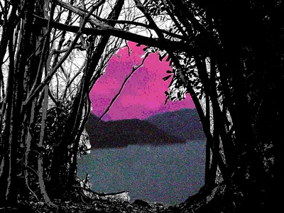 The Tunnel adobe graphic design photography photoshop