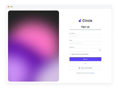 Sign up Daily UI dailyui figma sign up ui