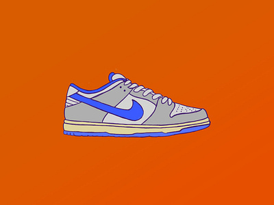 Nike Dunk Low dunk illustration nike sneakers snkrs