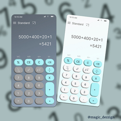 Calculator Design app branding design graphic design illustration logo typography ui ux vector