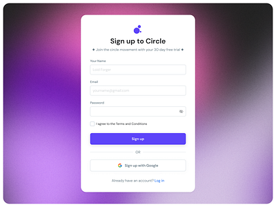 Sign Up Modal Daily UI dailyui figma modal sign up ui