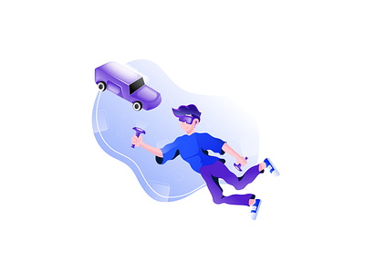 Virtual reality-22-illustration character design design flat color graphic design illustration illustration art illustrator inspiration oculus vector vector illustration virtual reality virtual reality illustration vr vr illustration web illustration website