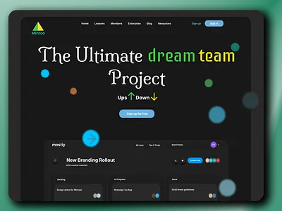 Landing page app branding design graphic design illustration logo typography ui ux vector