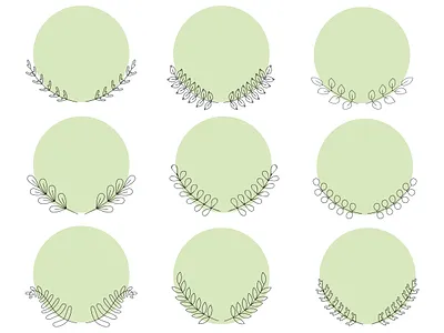 Highlight round covers social media stories branding design element graphic design icon illustration logo stories vector