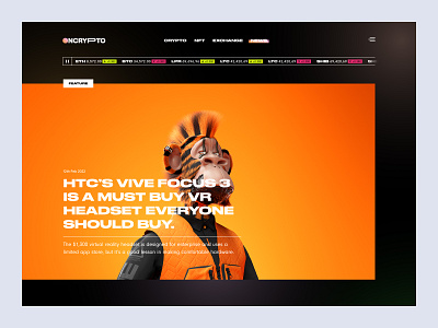 OnCrypto agency blockchain brand branding crypto design home identity interactive landing landing page ui ux web design web3 website