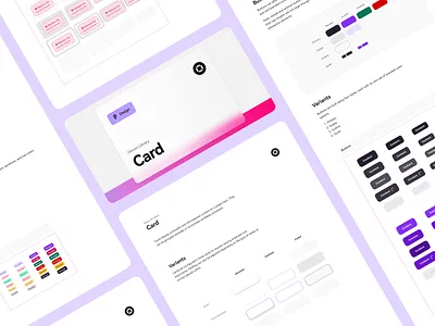 Card Component components design designsystem designtoken mobile app nativeapp productdesign ui ux