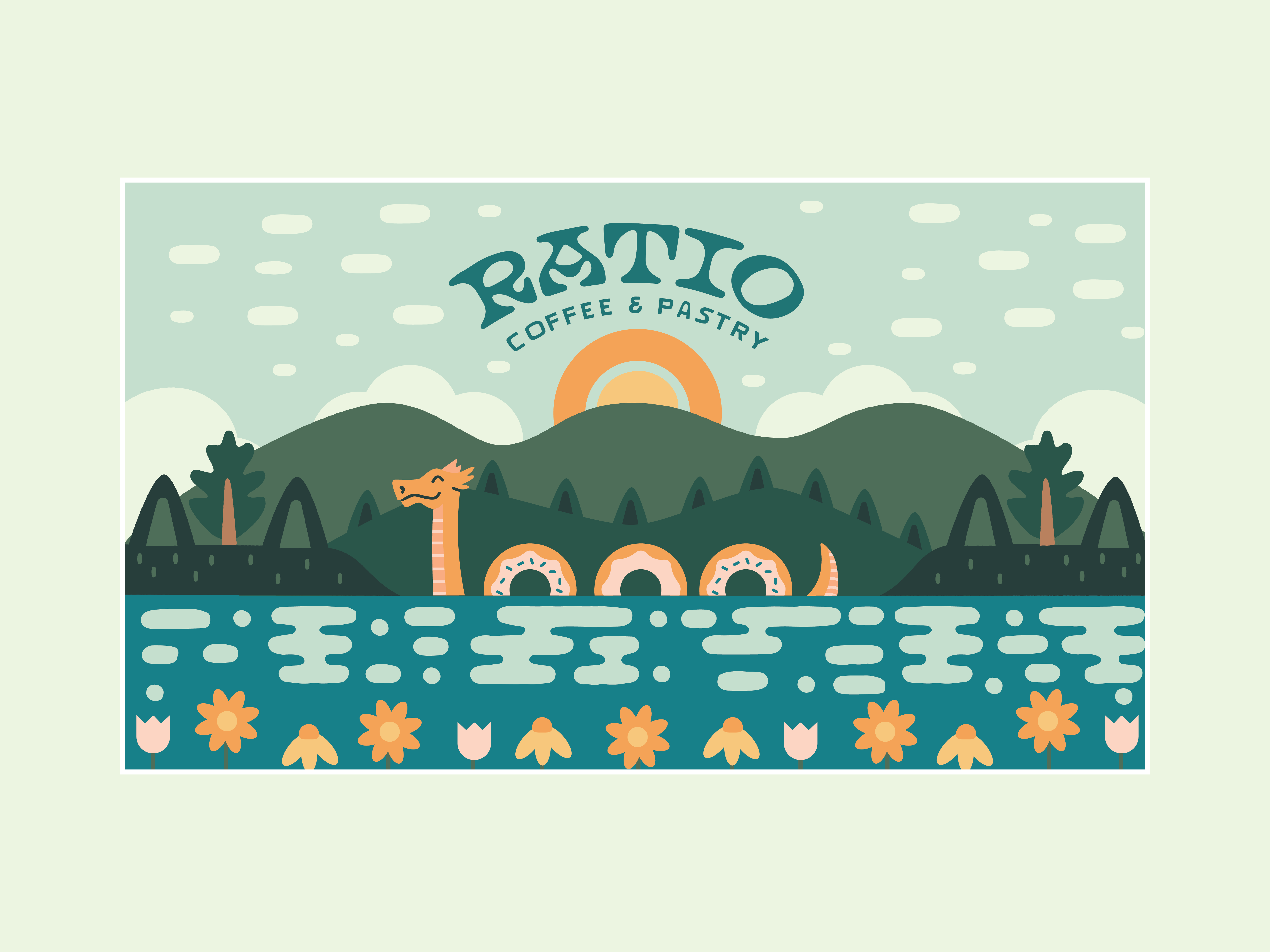 Example of Ogopogo is half donut