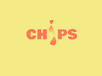 Chips Logo branding chips design graphic design i letter icon logo potatoe potatoes red typography vector yellow