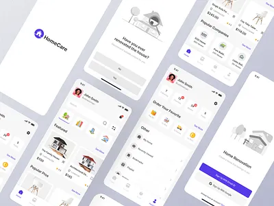 Real Estate App Ui Concept app app ui app ui design card clean design hero section hero section ui house landing page logo mobile design property app real estate agency real estate design real estate ui ui ui design ui ux vintage