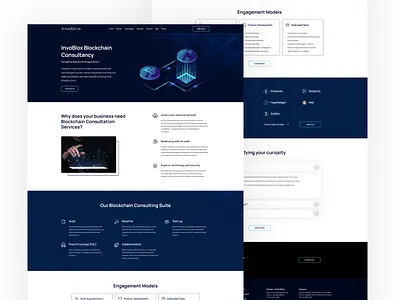 Blockchain consultancy UI/UX design blockchain designer portfolio portfolio design ui ux uidesign