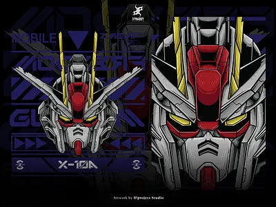 Gundam Freedom - T-shirt Illustration artwork cloth clothing clothing brand gundam gundam art gundam freedom gundam vector illustration illustrator merch merchandise mobile suit poster poster art t shirt design t shirt illustration t shirt merchandise tee tees
