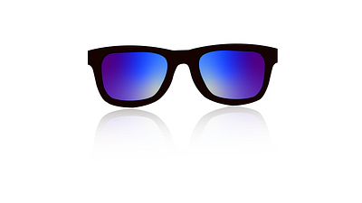 Wayfarer art digital art illustration illustrator light reflection shadow sunglasses wayfarer