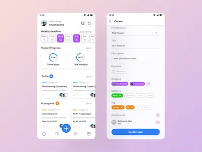 Task Management App agenda android app appdesign design figma ios javancoid mobile mobile design task task management task manager ui ui design uiux user experience user interface ux ux design