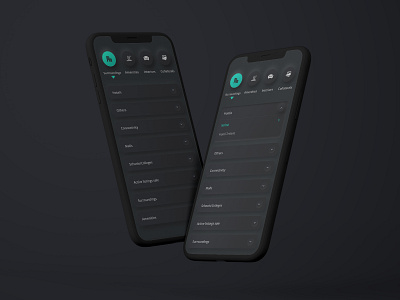 Neumorphic UI - Real Estate App mobile app neumorphic real estate ui