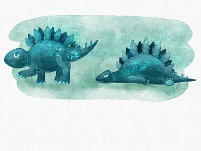 Character Design creation, Stegosaurus bookaboutdinosaurs bookdesign bookillustration characterdesign charatercreation dinos dinosaurs gameillustration illustration illustrator kidsillustration stegosaurus