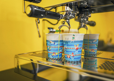 Coffe cup for Swimming pools bali branding cofee cofee cup coffee cup design design graphic design relax swimming pool water