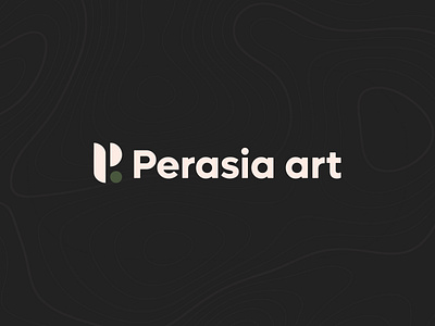 Perasia art Logo Design branding case study clean design clean ui cool logo figma hero hero banner logo logo design popular popular shot trending