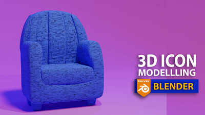 3d sofa model 3d model animation art artist blender design graphic design illustration logo