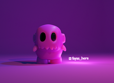 3D Creature Model 3d model animation art artist blender character designs characters graphic design illustration logo