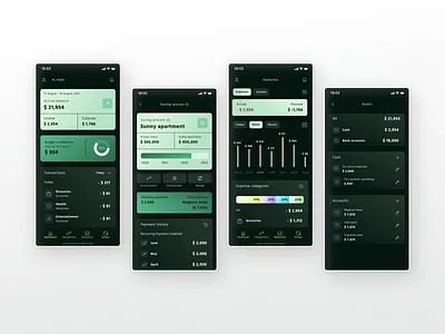 Money management app app managament money ui uidesign