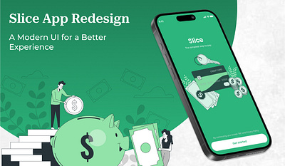 Slice App Redesign branding logo redesign typography ui uiux vector