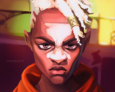 Ekko/arcane illustration nft nftart рисунки