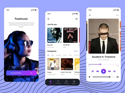 Feelmusic app appdesign appdesigner application applicationdesign applicationdesigner design illustration logo music musicapp musicappdesigner musicapplication musicapplicationdesigner ui uidesigner uiux uiuxdesign uiuxdesigner ux