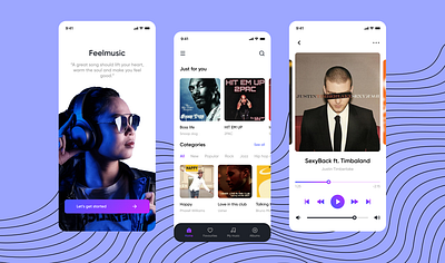 Feelmusic app appdesign appdesigner application applicationdesign applicationdesigner design illustration logo music musicapp musicappdesigner musicapplication musicapplicationdesigner ui uidesigner uiux uiuxdesign uiuxdesigner ux