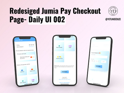 Checkout Page Redesign- Daily UI Day 2 app design ui ux