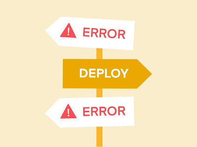 Error > Deploy b2b deploy developer directions illustration this way