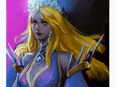 Crystal Maiden illustration