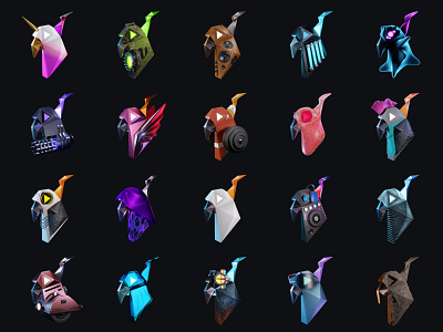 Parrot NFTs 3d blender graphic design illustration nft