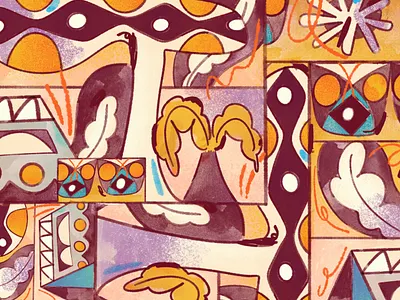 Selva artwork design illustration pattern