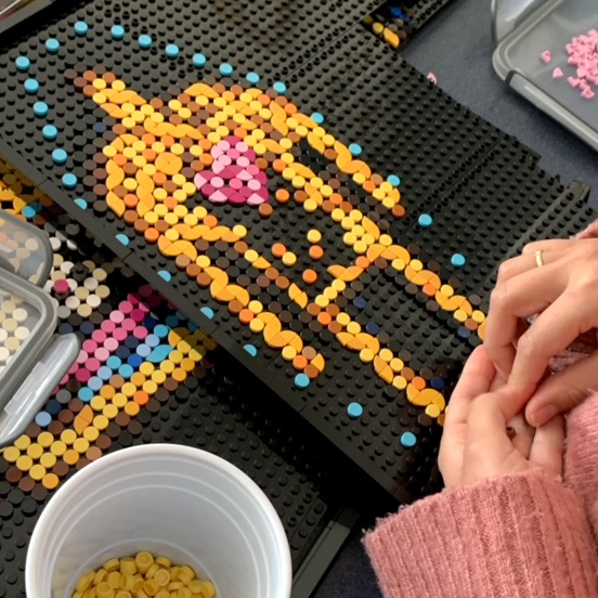 LEGO dots CATRINA catrina character day of the dead dia de los muertos dots fun illustrated illustration lego play