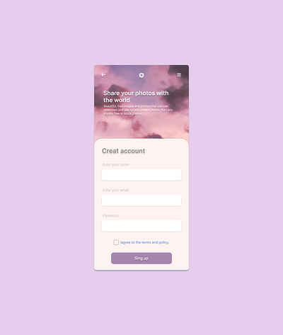 DailyUI 082 Form dailyui001