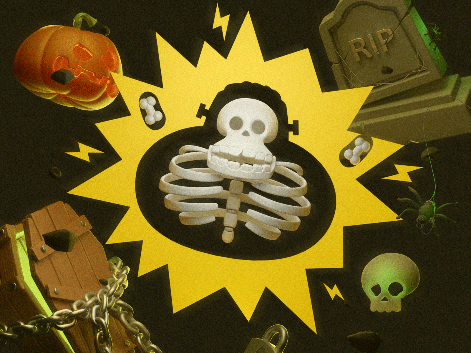 Halloween x NFT x 10Clouds by Igor Kozak for 10Clouds on Dribbble