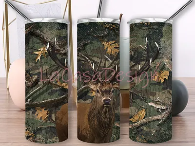 Deer Hunting Tumbler deer hunting deer png design graphic design hunting png hunting tumbler