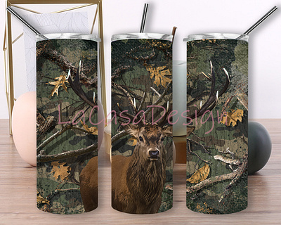 Deer Hunting Tumbler deer hunting deer png design graphic design hunting png hunting tumbler