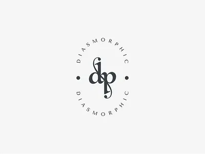 Diasmorphic - Masculine Parfume Logo badge branding and identity elegance elegant logo logo concept luxury masculine minimalist modernism monogram perfume scent