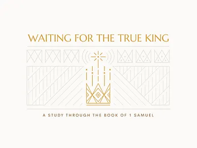 Sermon Series Artwork | 1 Samuel bible christian church design illustration illustrator preaching reformed