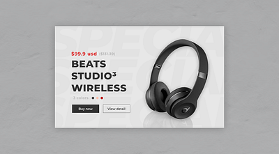 Daily Ui Challenge 033 - Special Offer concept dailyui design figma graphic design headphone special offer ui uidesign
