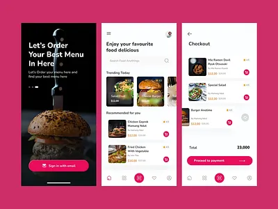 Mobile App With An Engaging Design appdesign figma mobileui ux