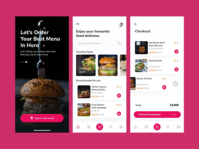 Mobile App With An Engaging Design appdesign figma mobileui ux
