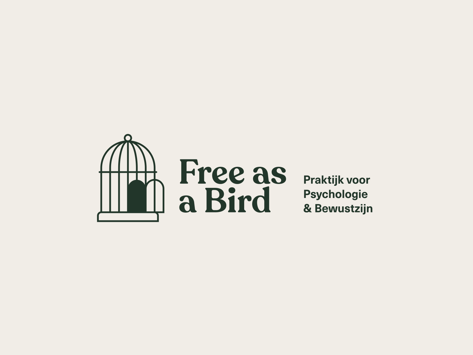 Free_as_a_Bird_Concept_02 birdcage branding brandmark cage free as a bird graphic design icon logo minimal type