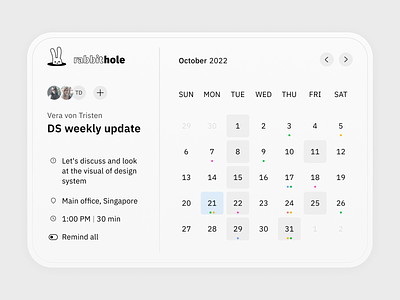 Let's discuss 💬 calendar figma meeting meetup popup shedule startup team teamworking ui ui design widget