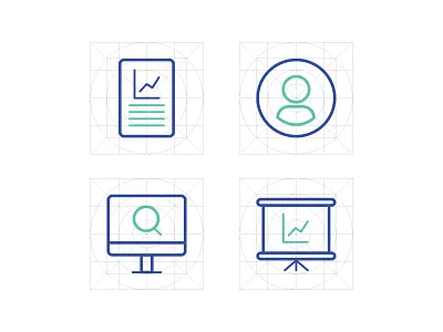 Icon Using Grid Lines adobeillustrator branding design designeryogesh flat design graphic design icon icon using grid lines illustration logo ui vector