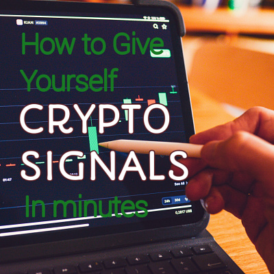 Crypto Signal Masterclass Flyer brand branding design identity logo