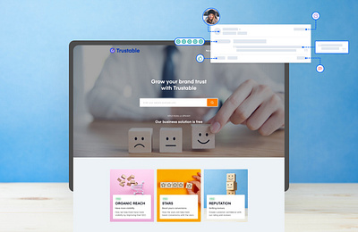 Trustable branding design logo ui ux web design